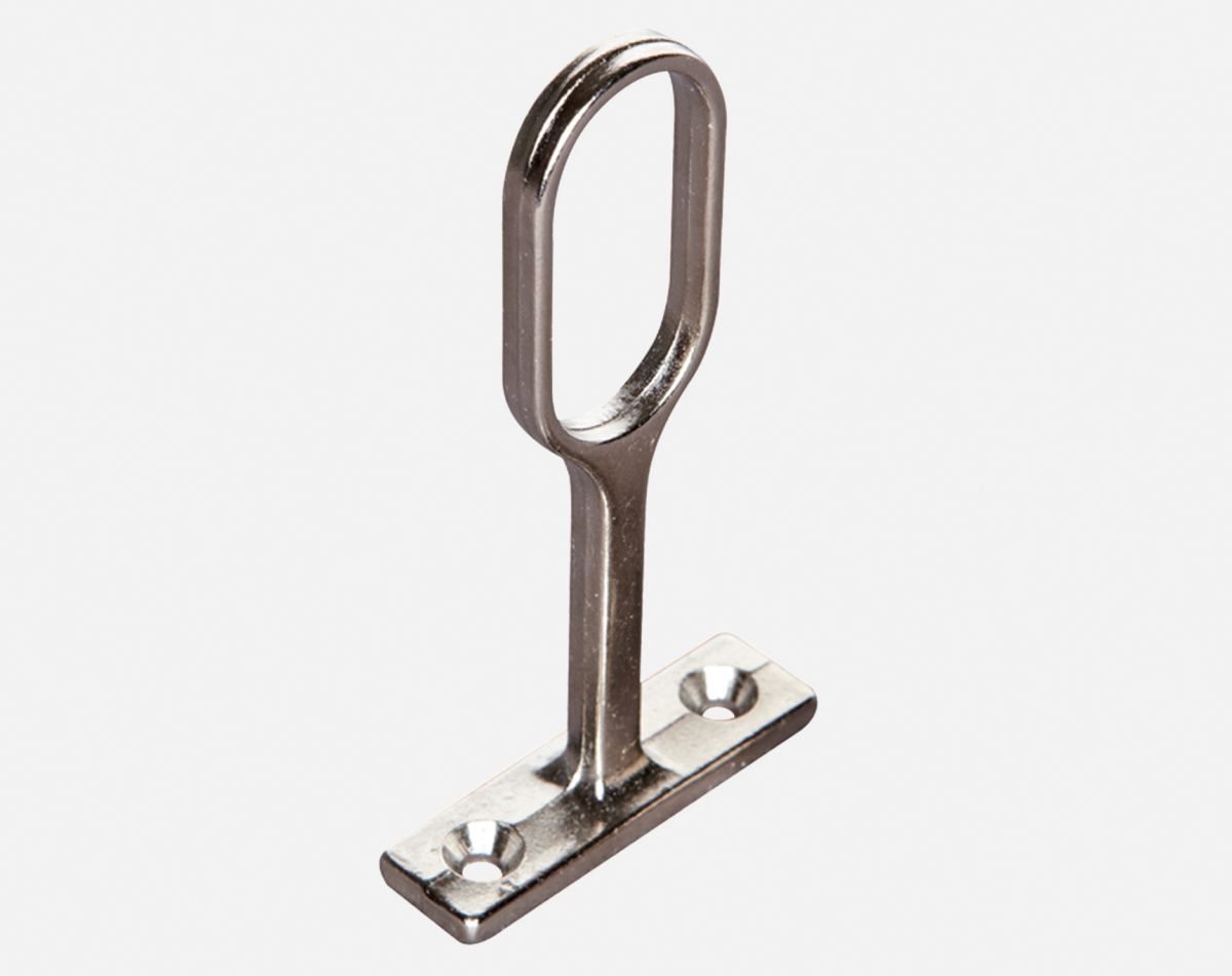 CHROME LEG 870MM X 60MM DIA