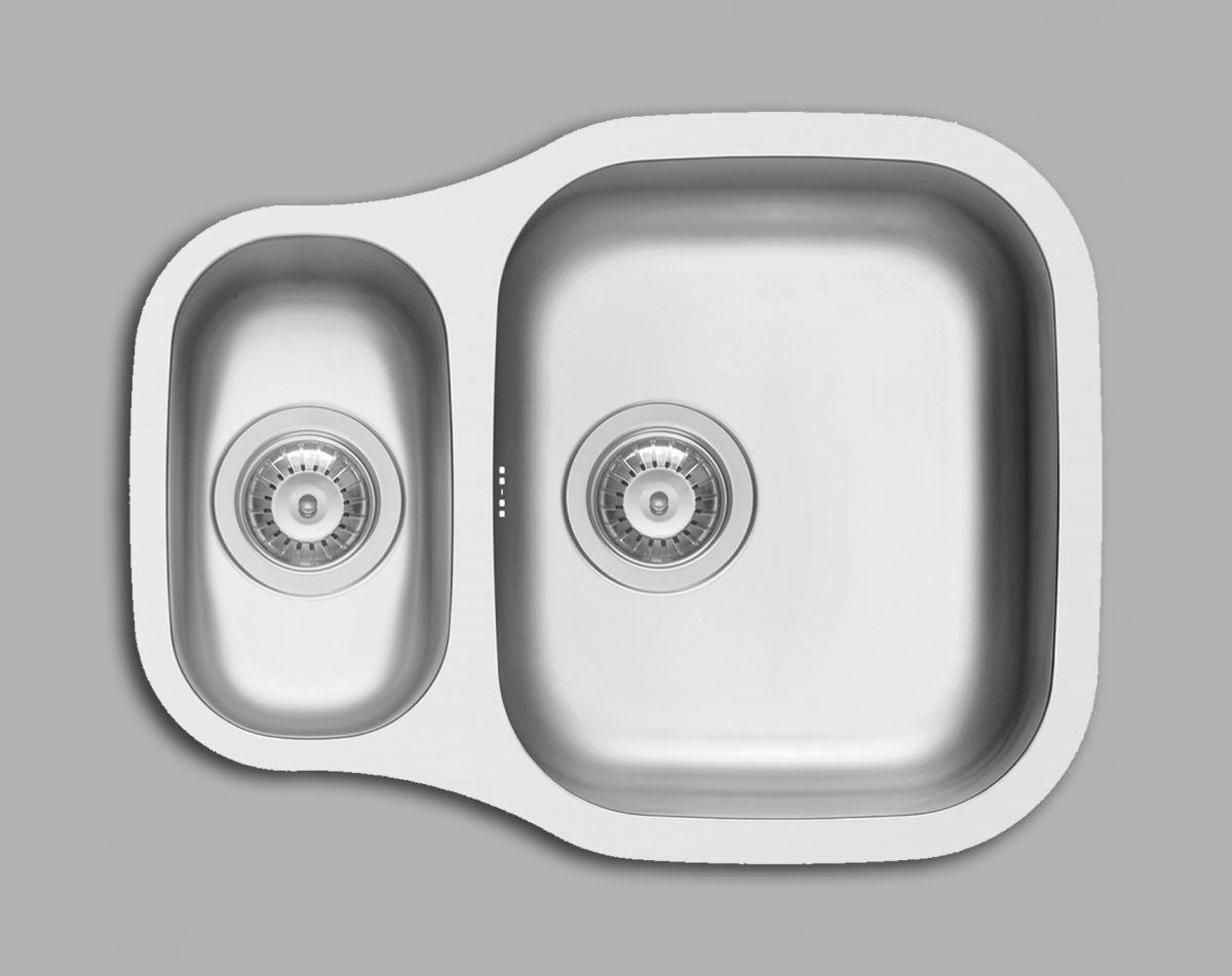 Quarry 1.5 bowl stainless steel undermount sink