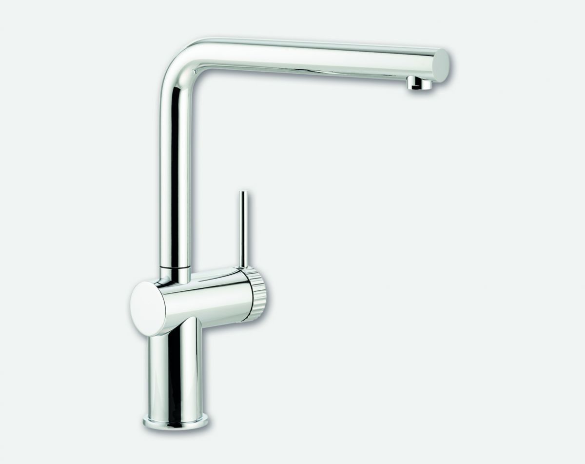 Fraction single lever tap, chrome finish