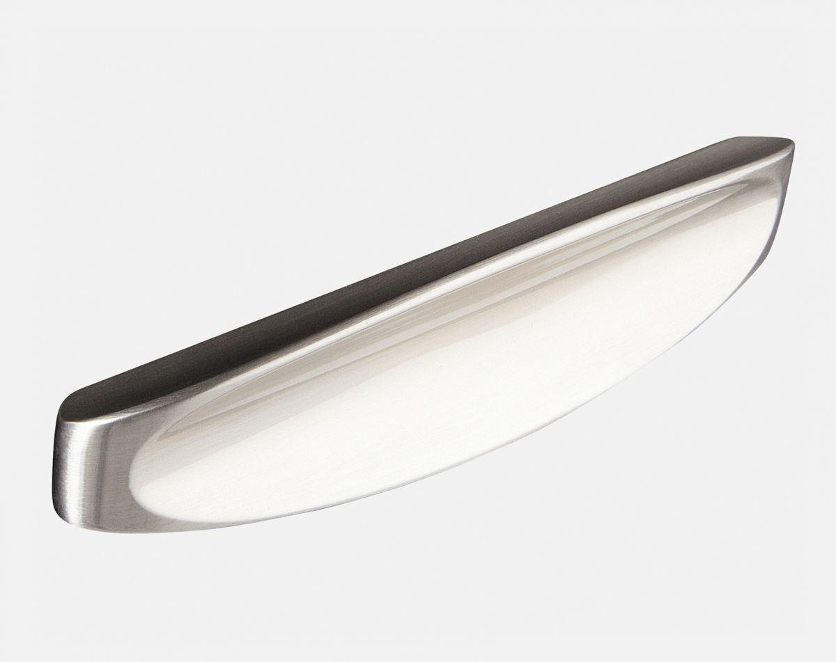 Corvus handle, brushed steel