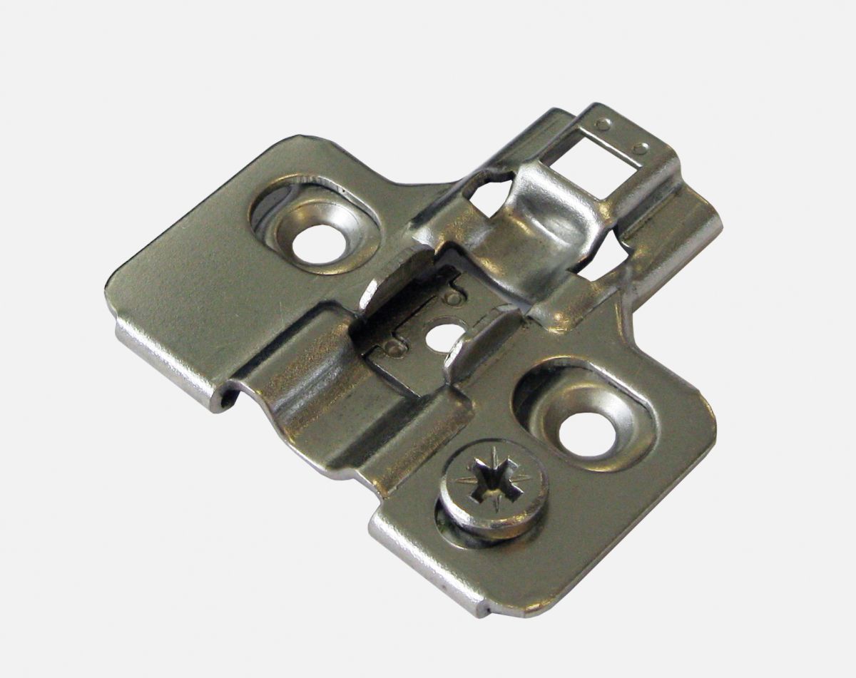 Silence hinge cam plate 18mm (non-Euro)