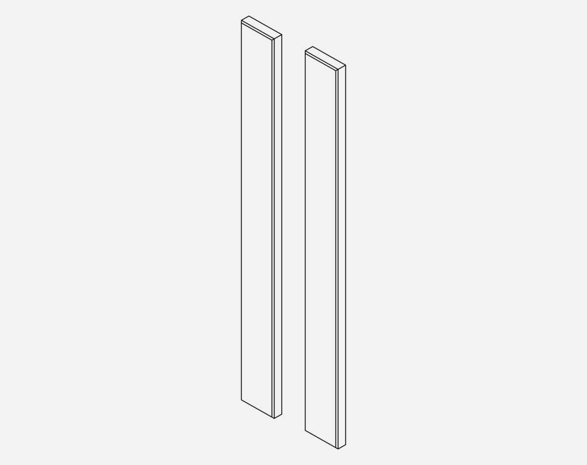 715X70MM CPOST (PAIR) CARTMEL LIGHT GREY