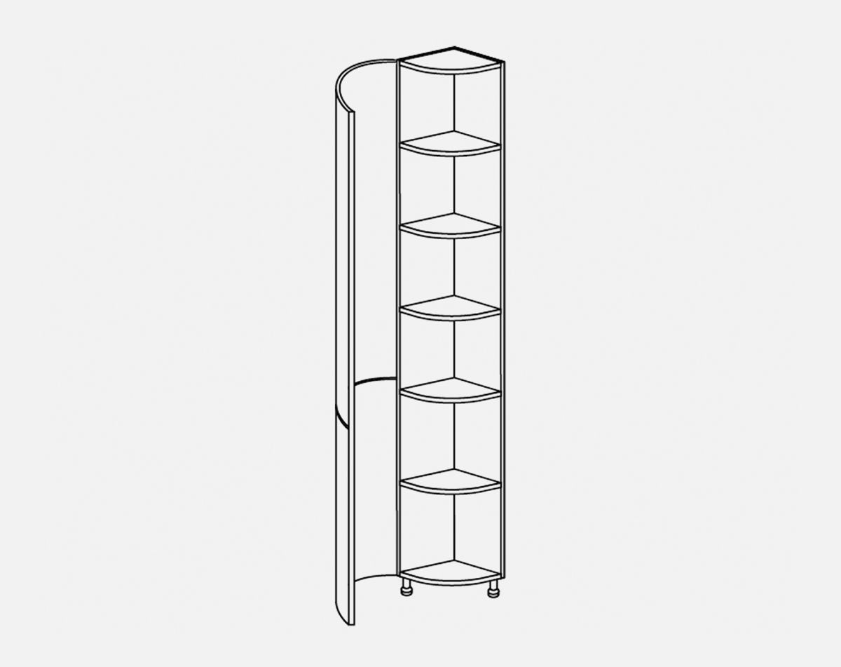 1970 RADIUS UNIT LUCENTE GLOSS WHITE