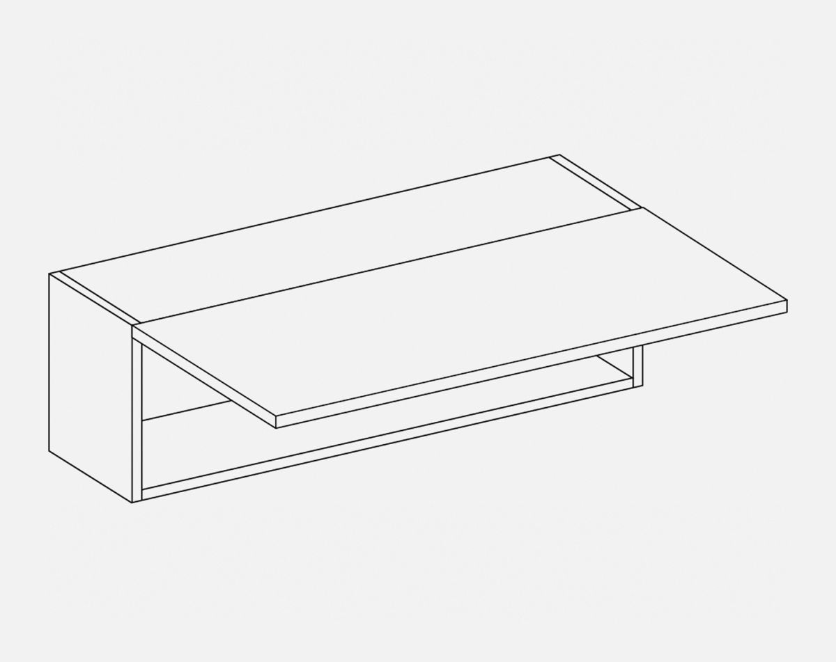 288 TALL 1000MM BRIDGE CARTMEL WHITE