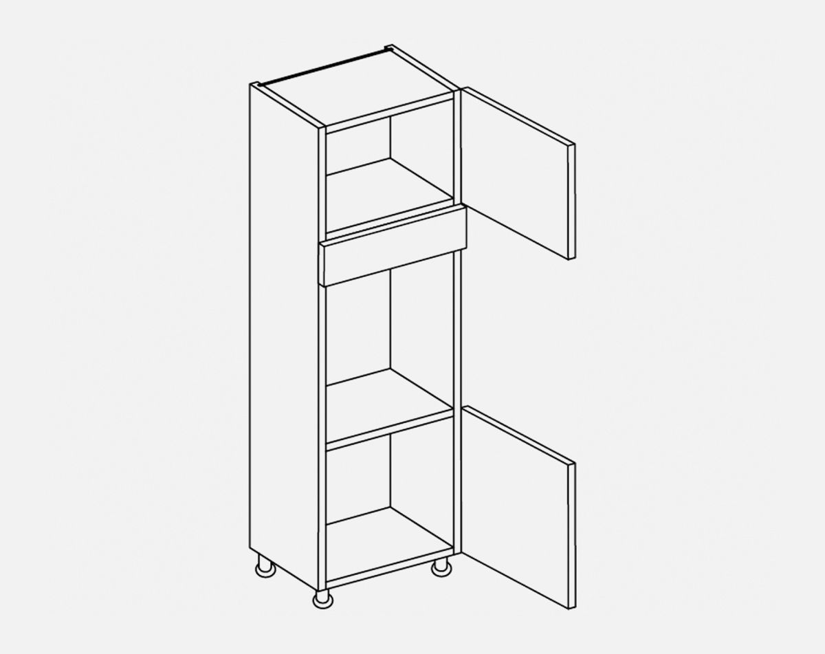 EX TALL DBLE OV HOUSING LUCENTE GLOSS DUST GREY