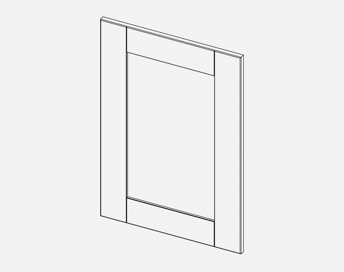 1060X496 FRAME DOOR CARTMEL DUST GREY