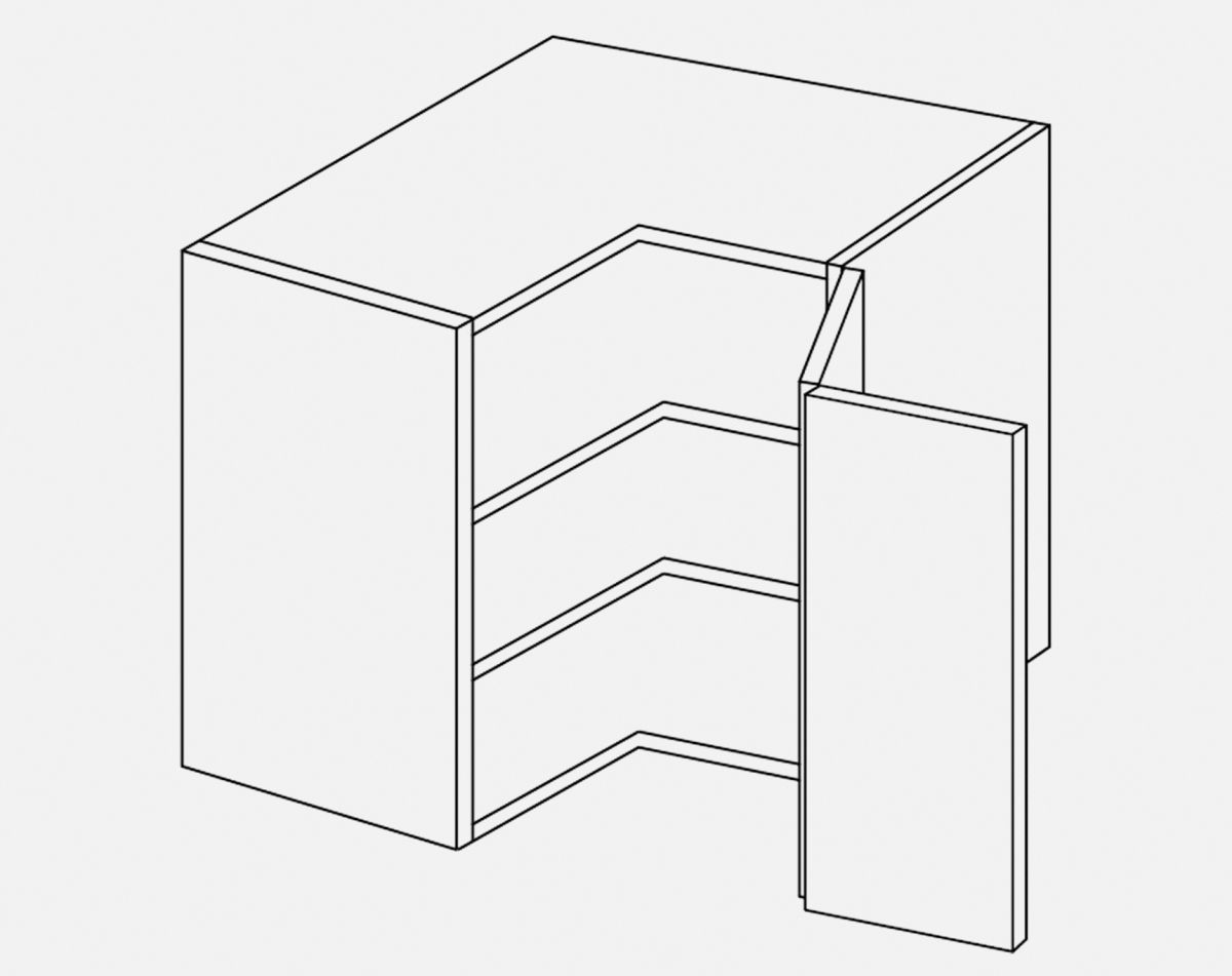 VERO 6X6 L-SHAPE CORNER STRATTO WHITE VERO