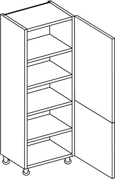 400MM LARDER DBLE GABLE STRATTO INDIGO VERO