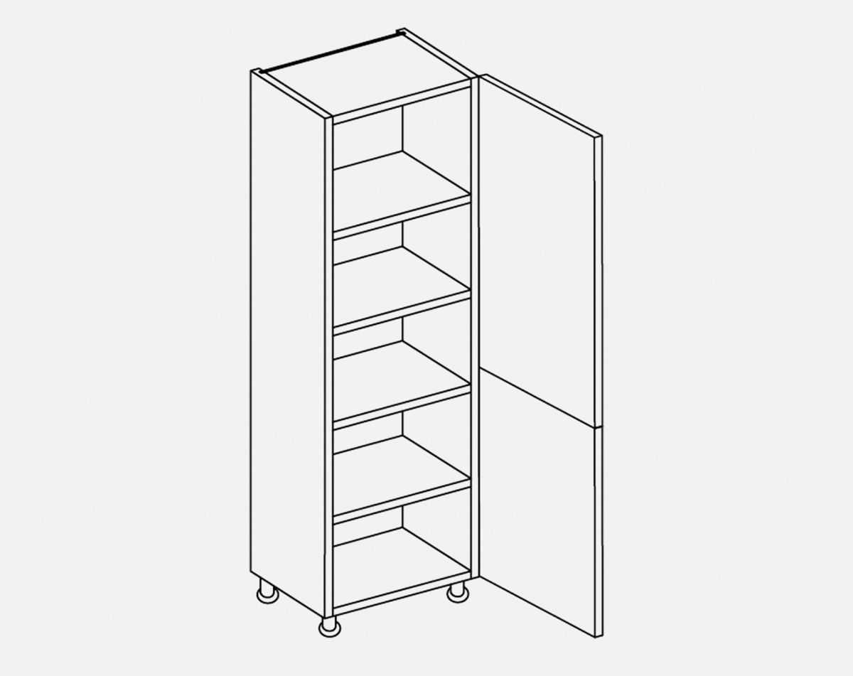 400MM TALL LARDER CARTMEL WHITE