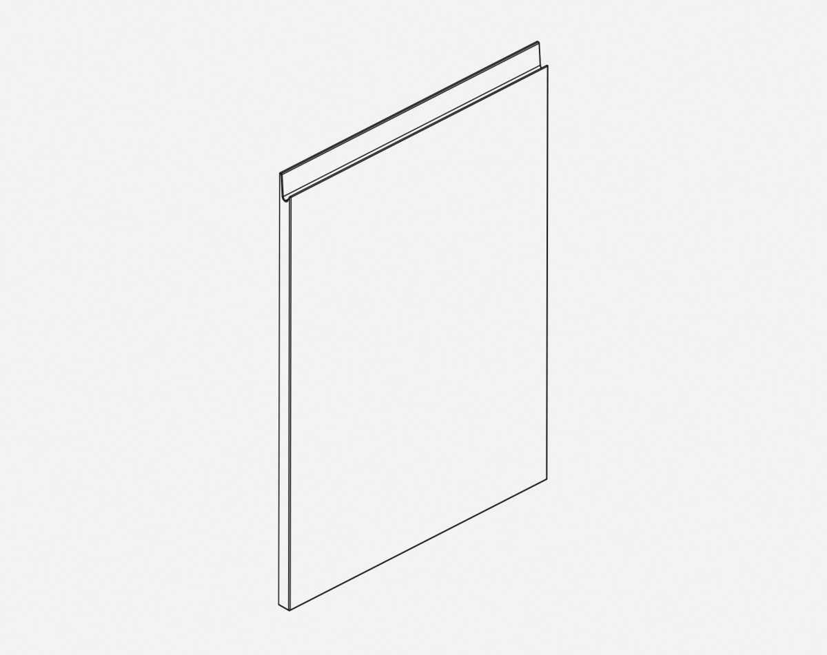 900X650X22MM SHAPED EP  LUCENTE MATT CASHMERE