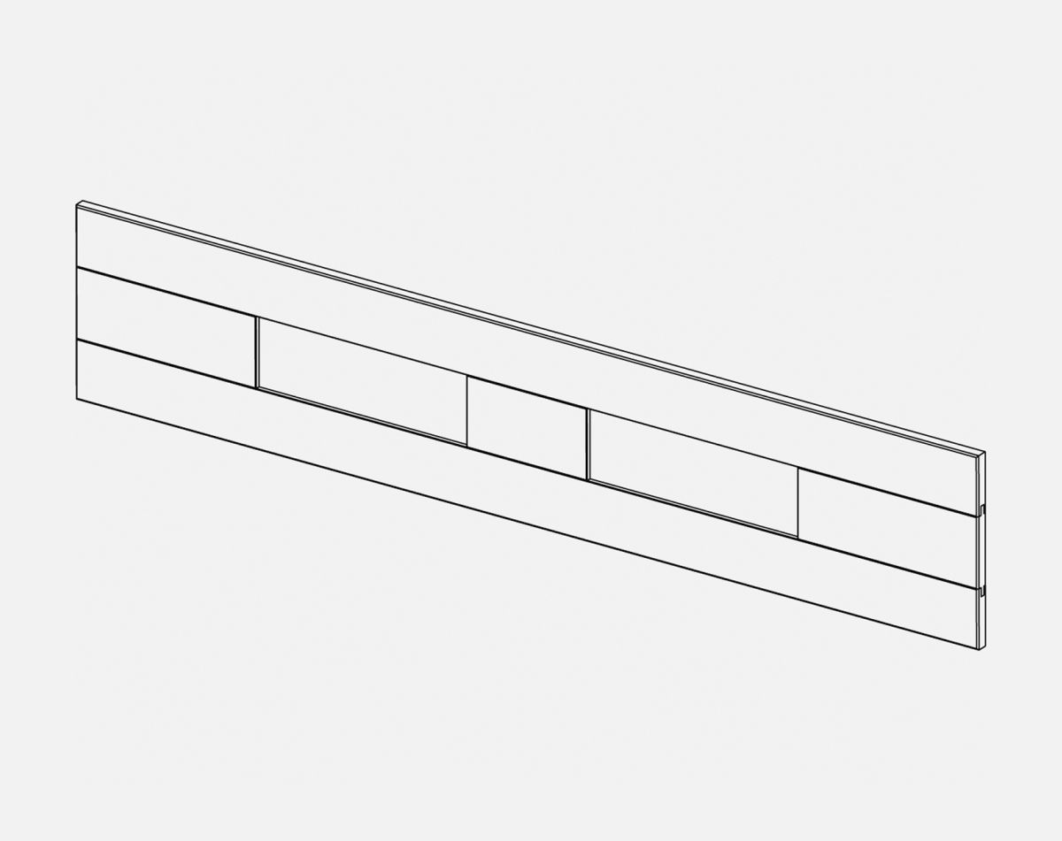 MANTEL TOP NEWMARKET LIGHT GREY