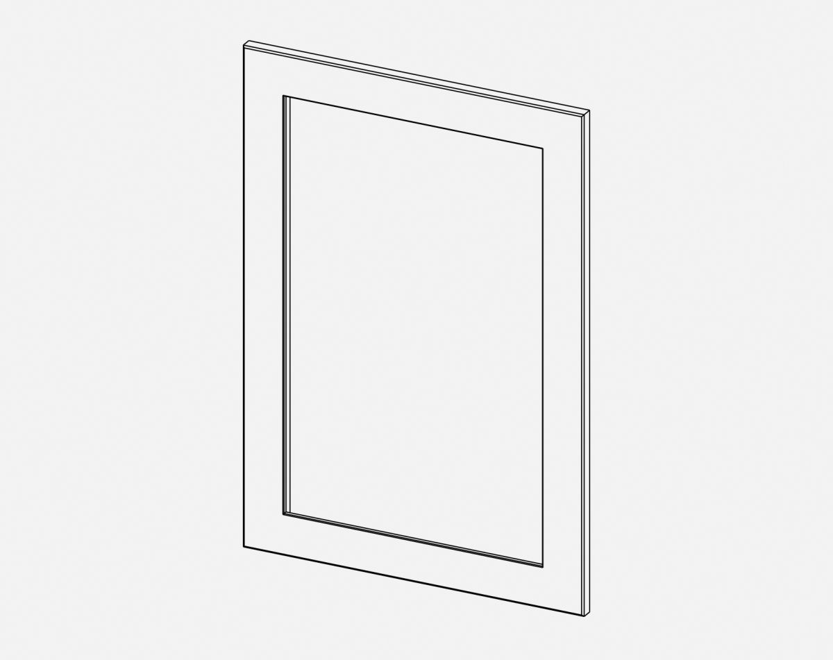 715 X 396MM FRAME DOOR NEWMARKET PAINTED