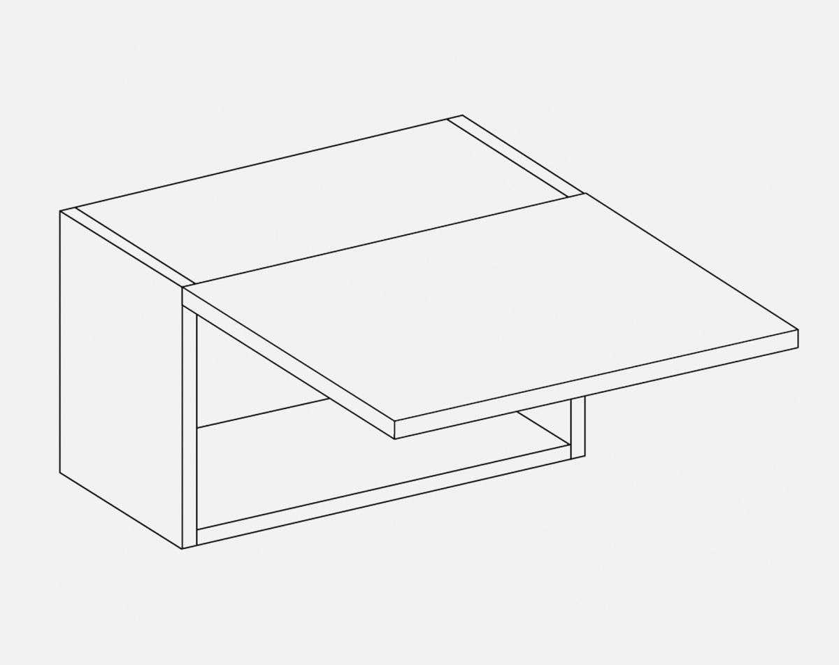 288 TALL 900MM BRIDGE NEWMARKET LIGHT GREY