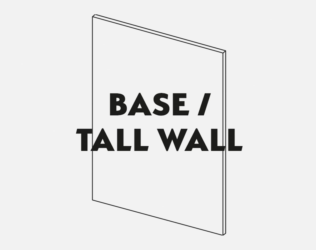 900 X 650MM END PANEL STRATTO WHITE VERO