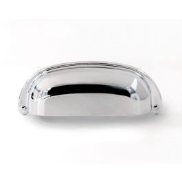 Polished Chrome Cup Pull Handle