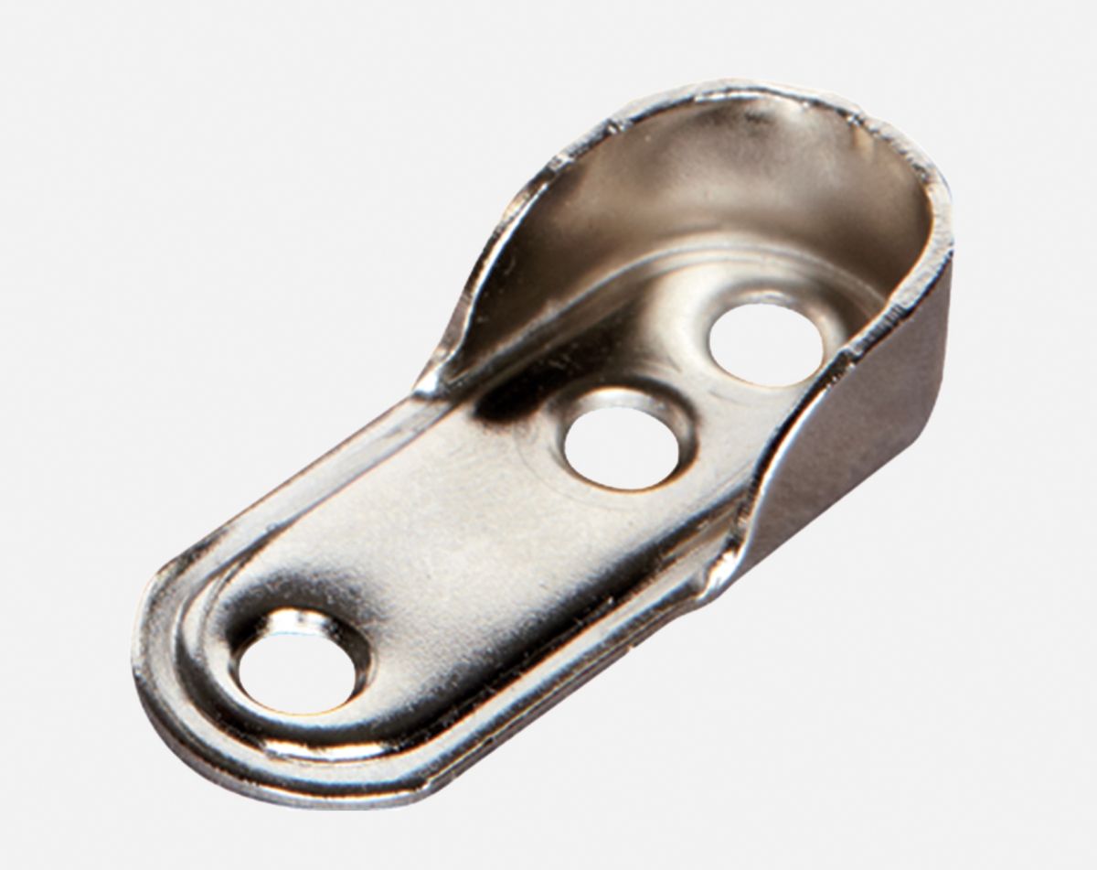 CHROME PLATE END BRACKETS 50X15