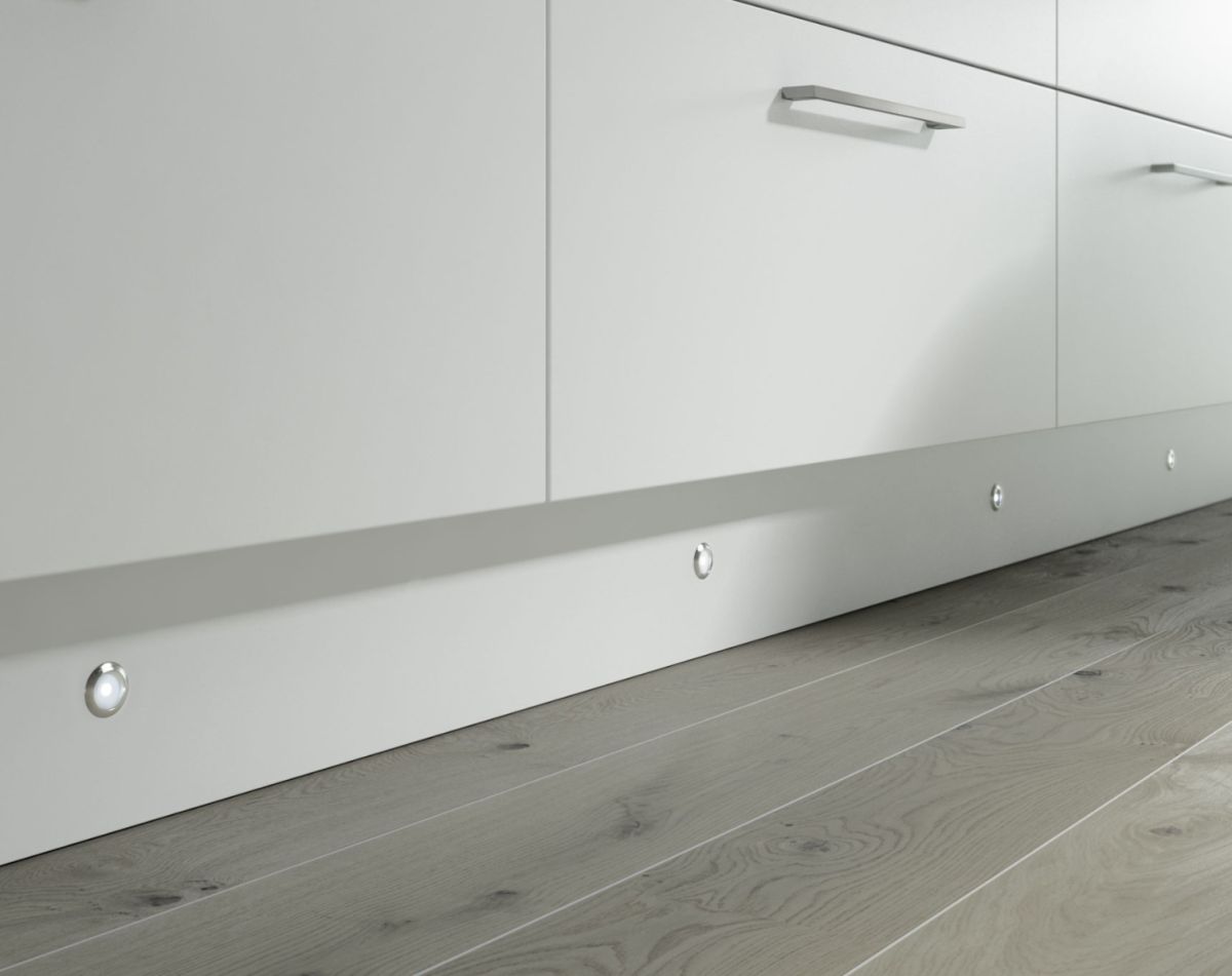 Picka Plinth Lights & Driver Kit, Round x 4