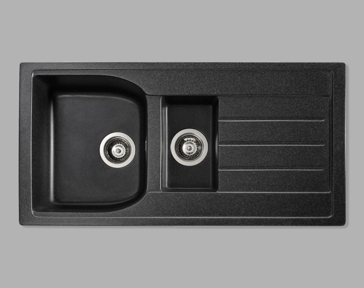 Dunham 1.5 bowl composite sink & drainer