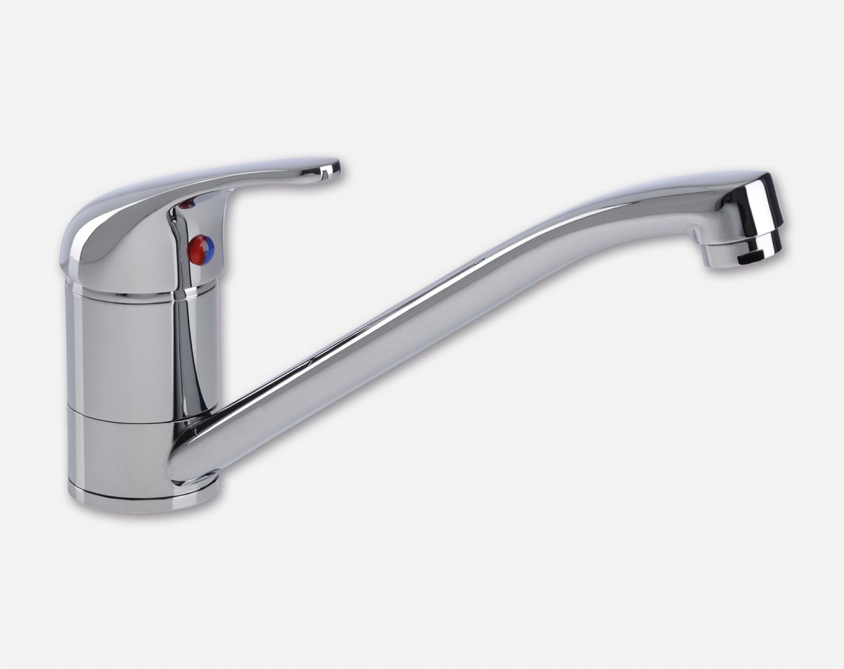 Brock single lever tap, chrome finish