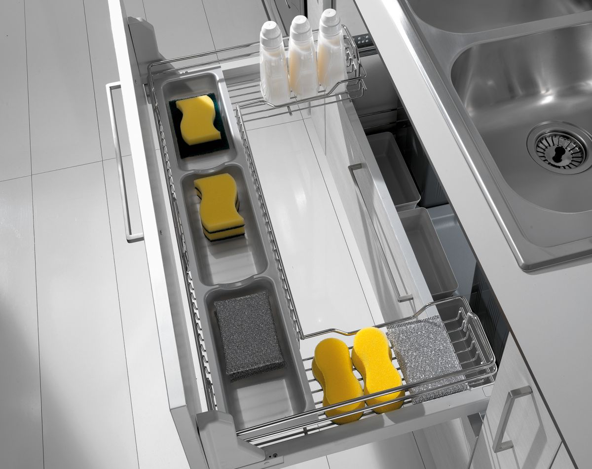 Dynamic under sink pull out base unit, 1000mm