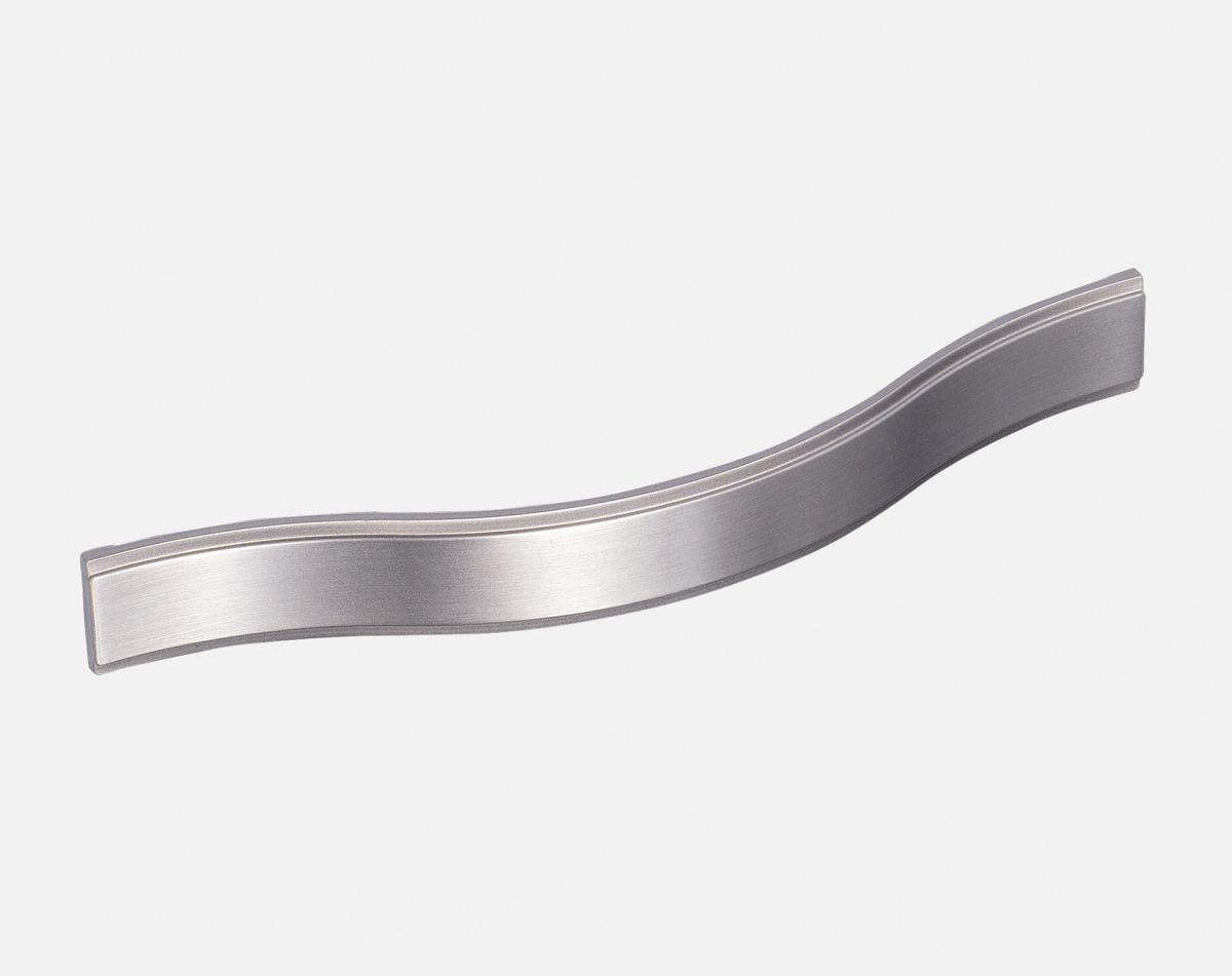 WAVE BRUSHED STEEL HANDLE