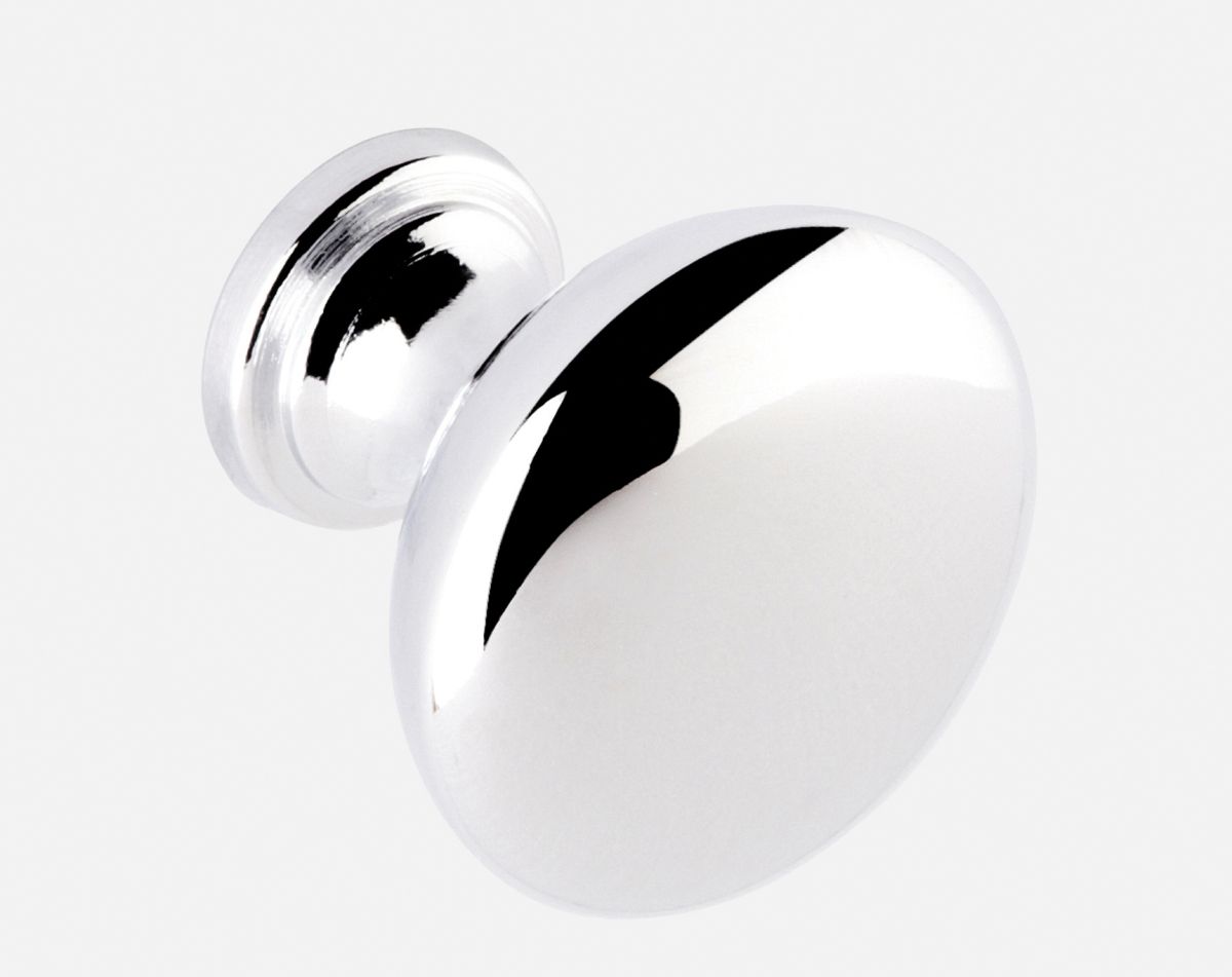 ROUND KNOB CHROME HANDLE