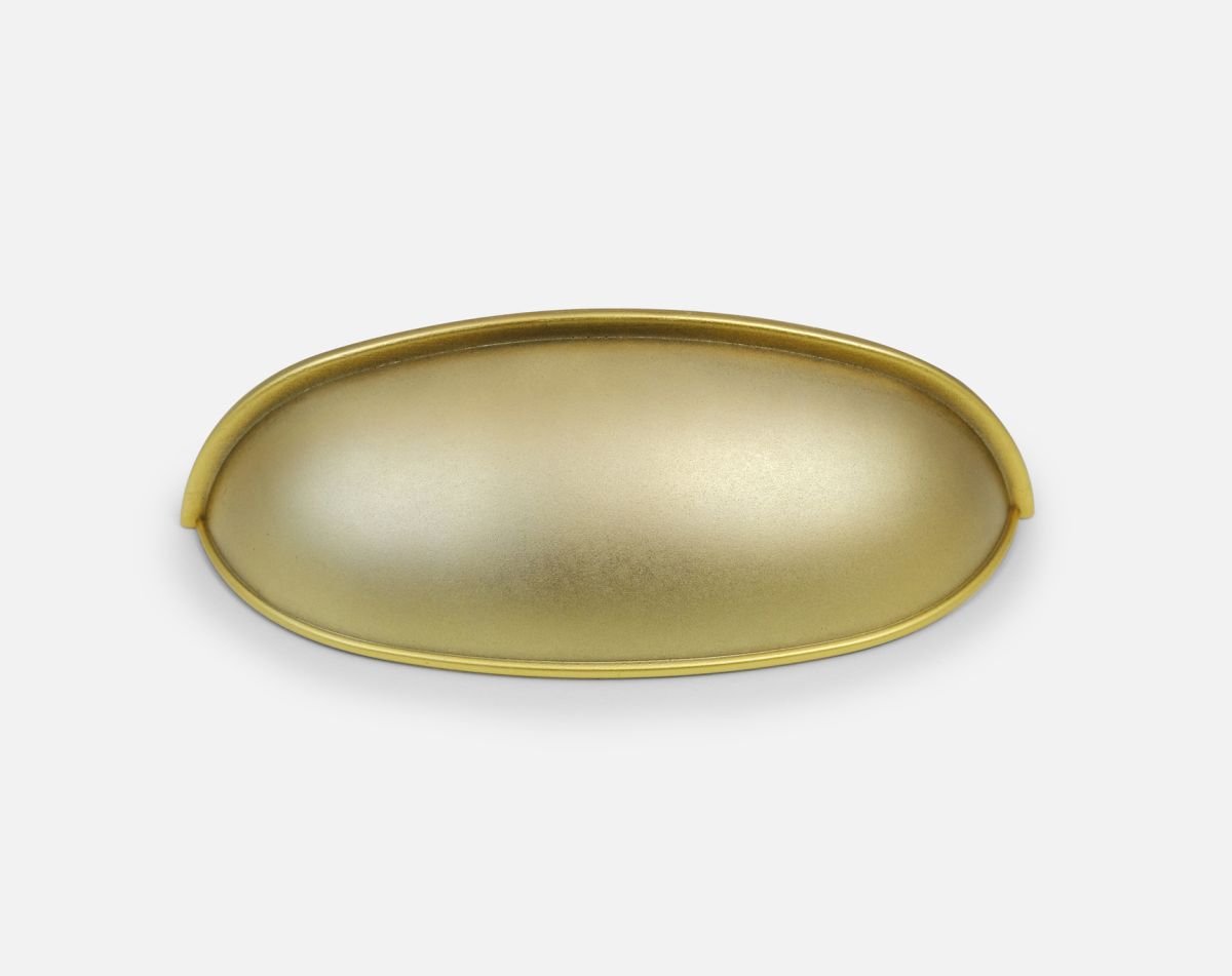CUP MATT GOLD HANDLE