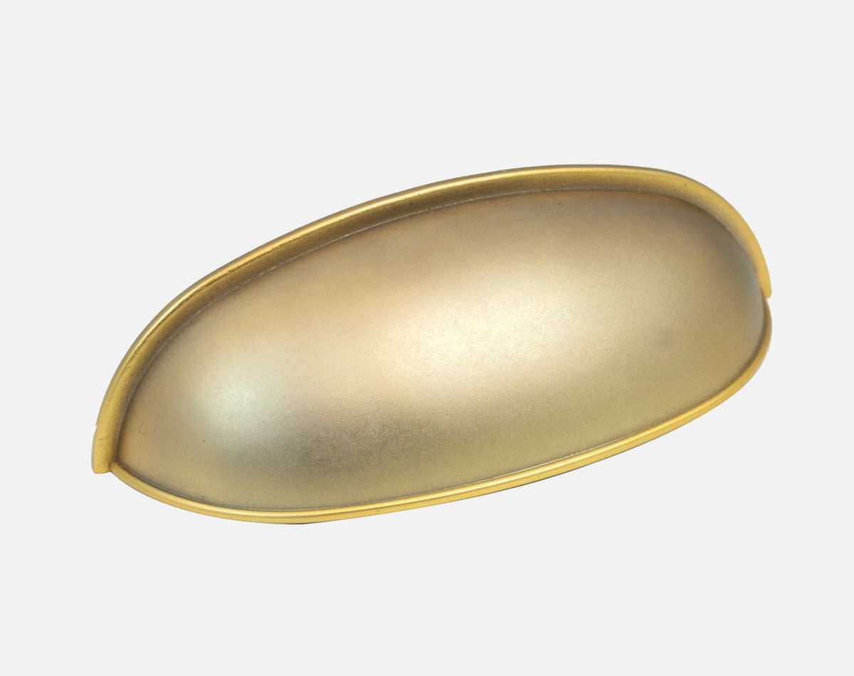 CUP MATT GOLD HANDLE
