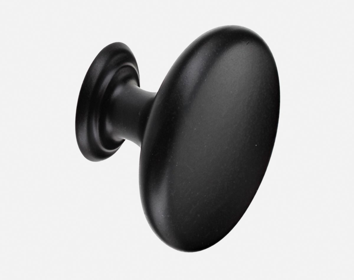 PURE MATT BLACK HANDLE