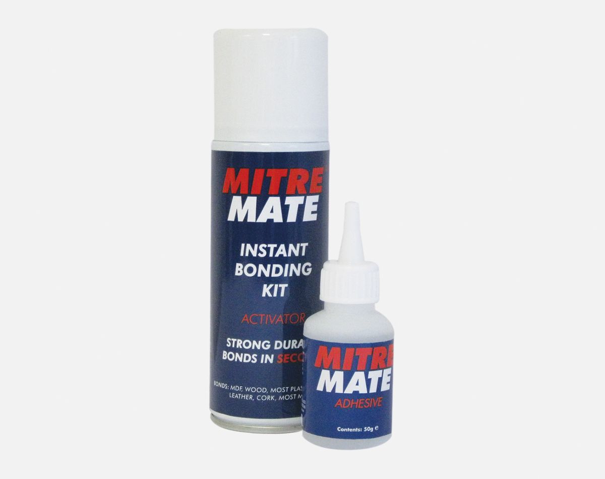 MITRE MATE ADHESIVE & ACTIVATOR