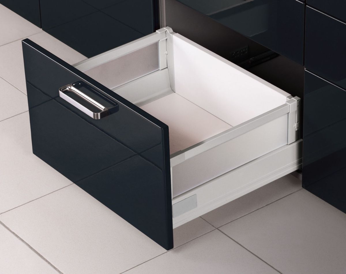 Pan Drawer Conversion Kit with Glass Sides