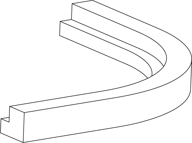 CURVED SQ END CORNICE CARTMEL PAINTED