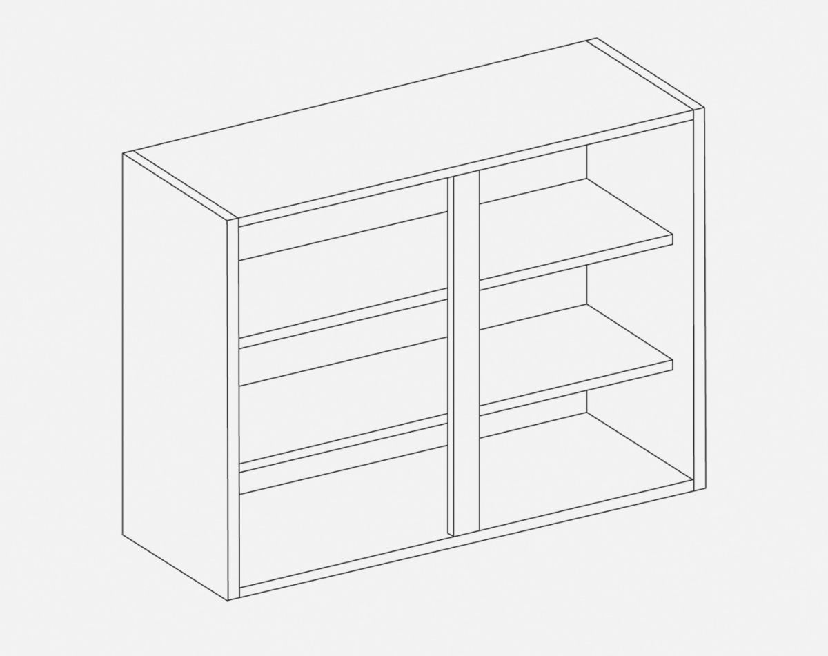 Tall Double Wall Unit