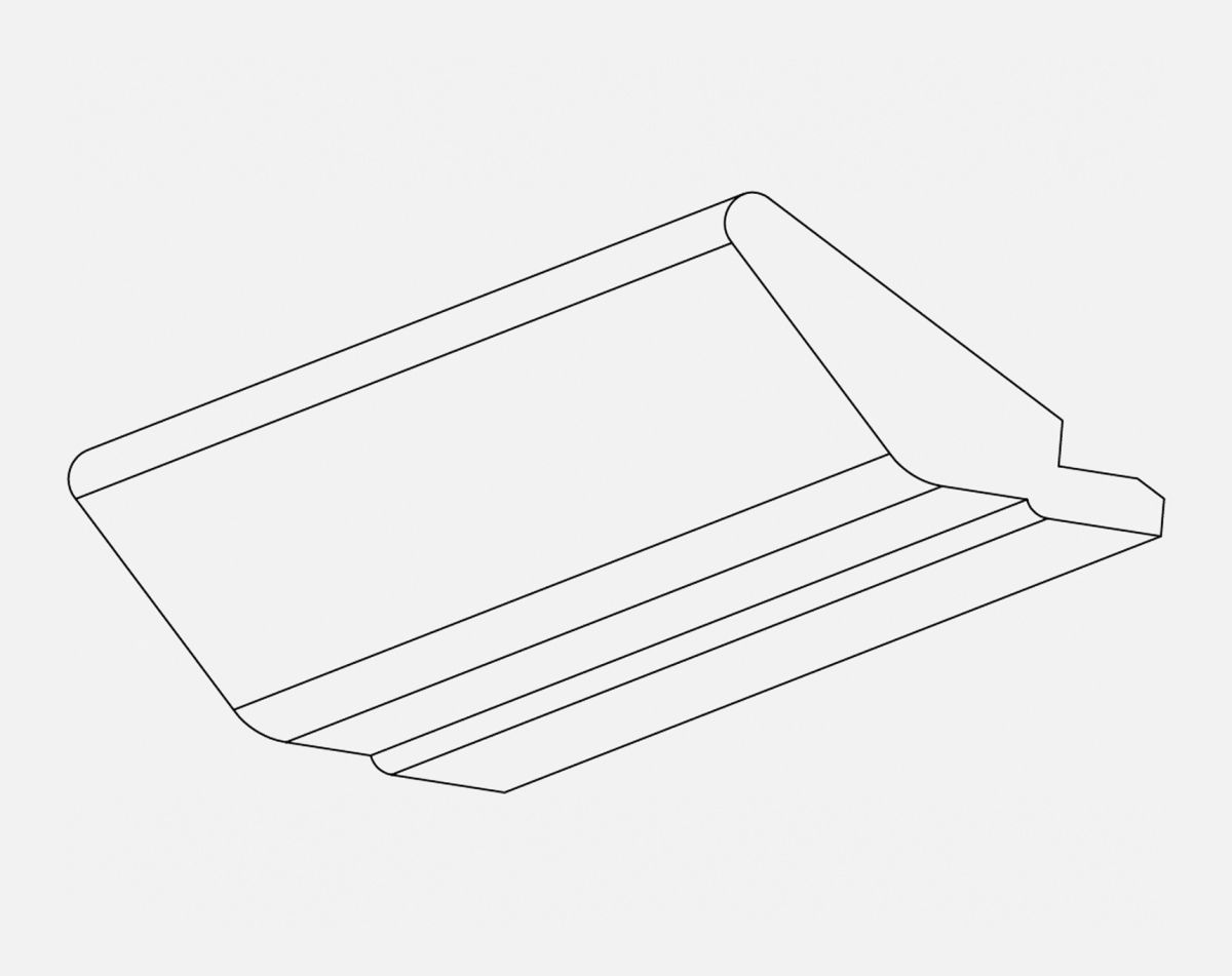 TANGENT CORNICE CARTMEL SAGE GREEN