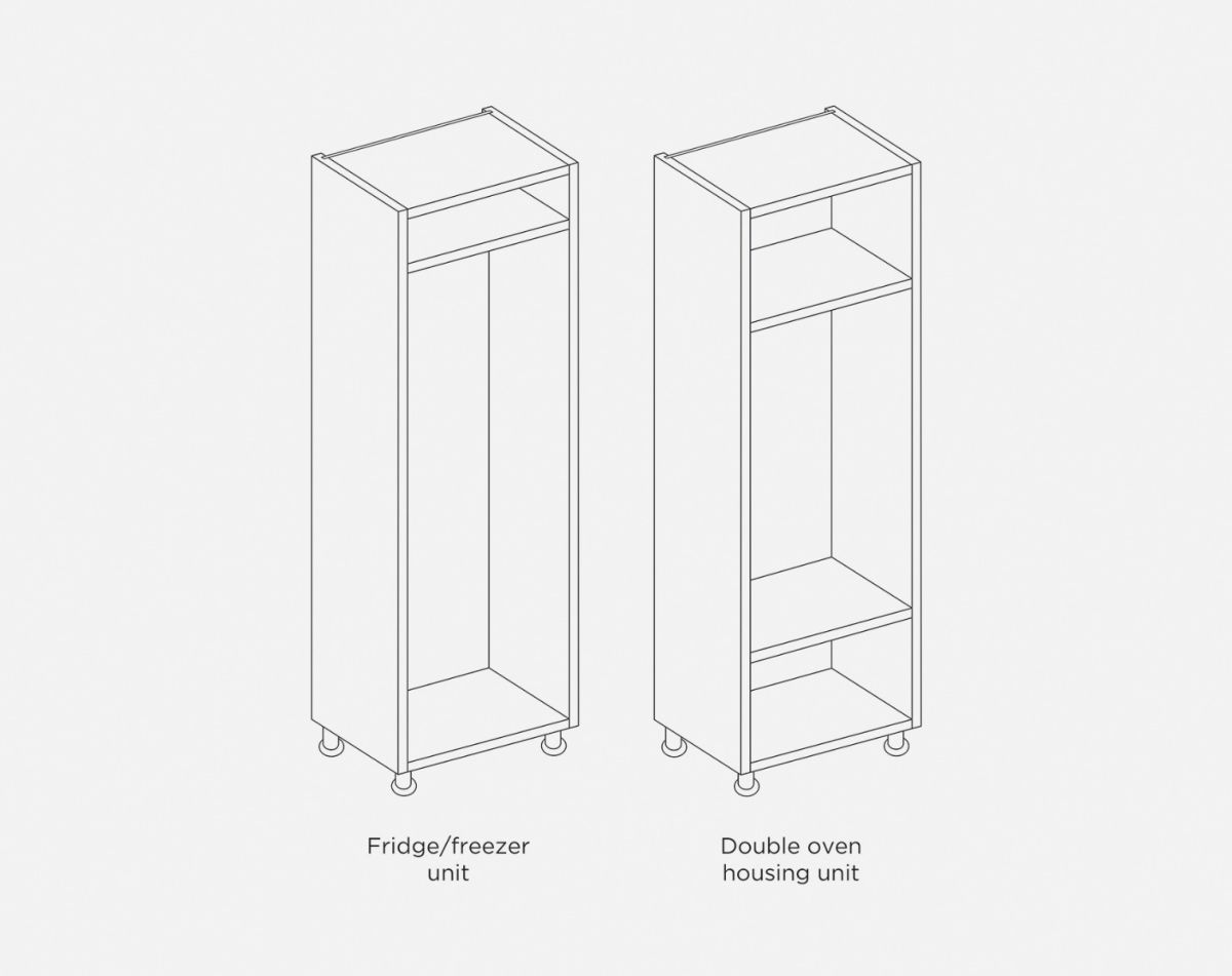 Extra Tall Appliance Unit